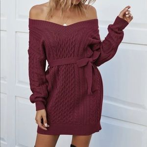 Sweater dress